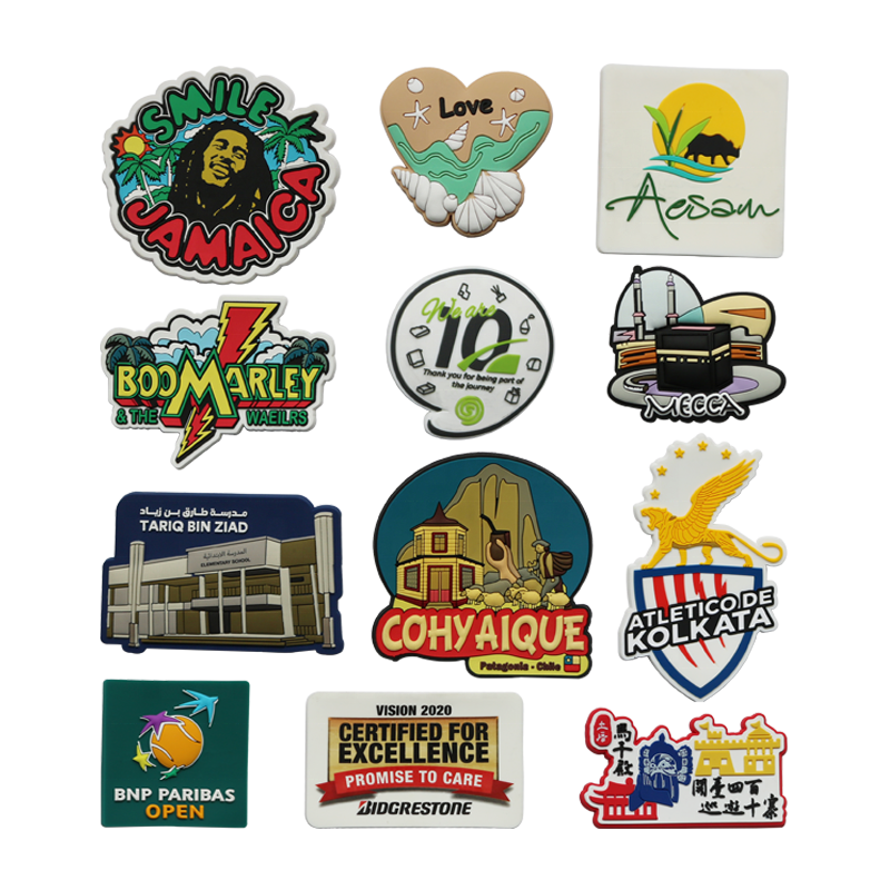 Promotional Gift Cartoon Custom logo Refrigerator Magnet PVC Competitive Price Rubber 2D 3D Soft PVC Fridge Magnet