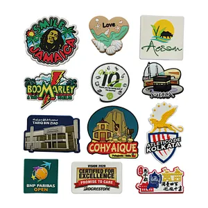 Promotional Gift Cartoon Custom logo Refrigerator Magnet PVC Competitive Price Rubber 2D 3D Soft PVC Fridge Magnet