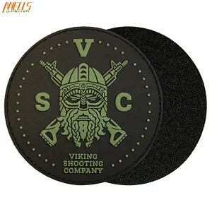Eco-Friendly Rubber Custom Patch 3D Silicone Pvc Garment Labels