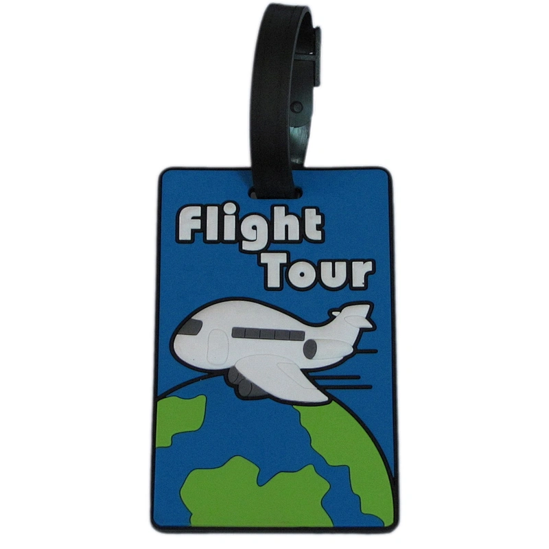 Credit Card Size Custom OEM PVC Luggage Tags