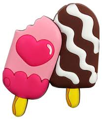 custom cartoon cute ice cream shaped PVC fridge magnets