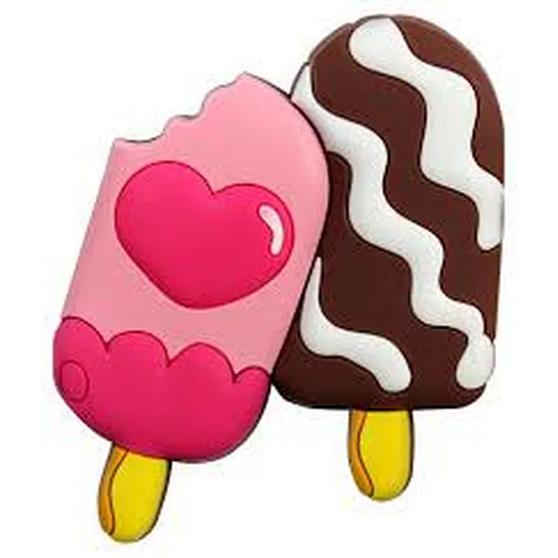 custom cartoon cute ice cream shaped PVC fridge magnets