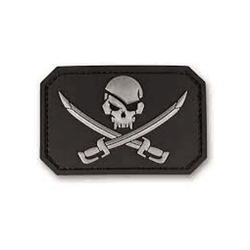 Pirate Skull Flag PVC Patch
