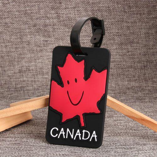 Canada Plastic Luggage Tag Canada Rubberized Luggage Tag