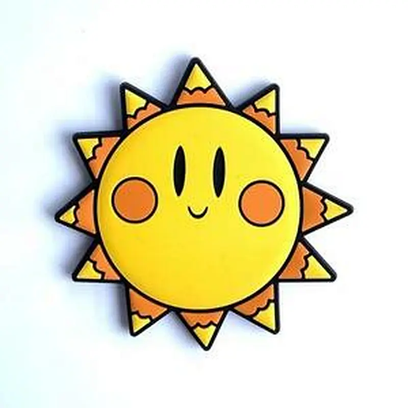 Smiling Sun PVC Fridge Magnet