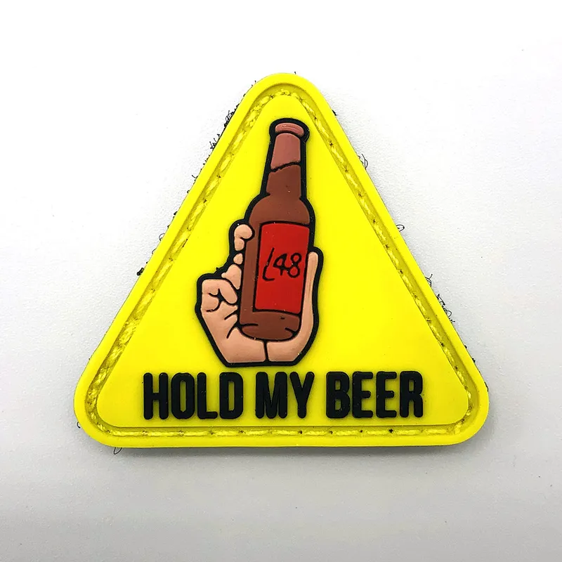 HOLD MY BEER PVC PATCH