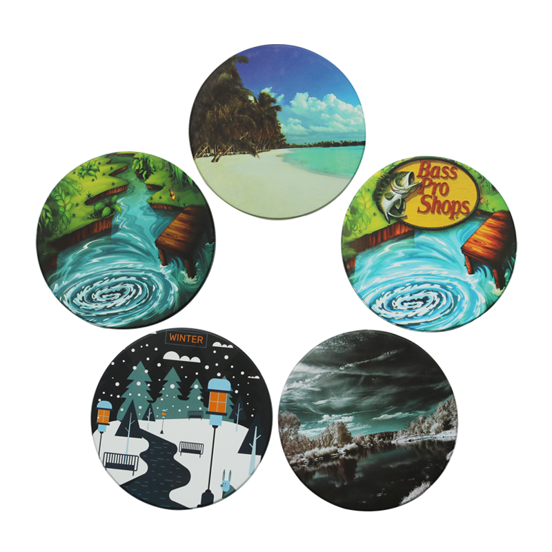 Custom Logo Wholesale Car Blank Rubber Soft PVC Silicone Tea Cup Coaster