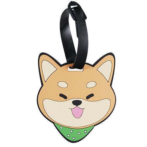 Dog Luggage Tag PVC Baggage Travel ID Airline Plane