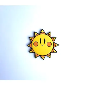 Smiling Sun PVC Fridge Magnet