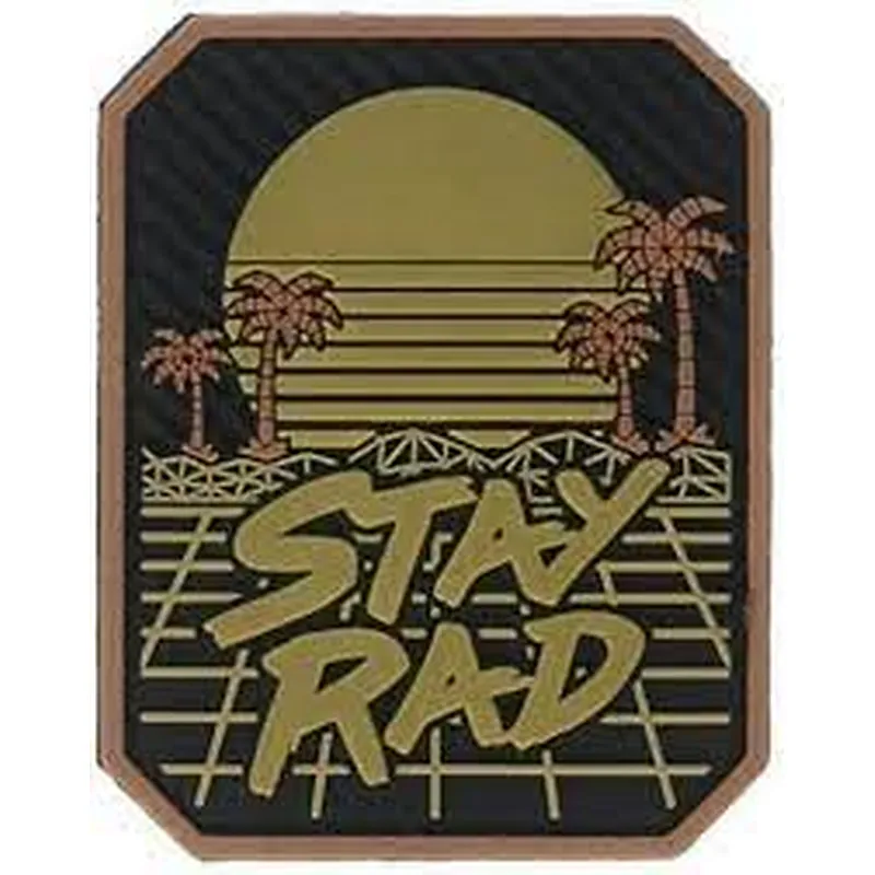 stay rad 2D pvc patch