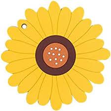 Placemat PVC Tableware Table Sunflower Coaster NonSlip Heat Insulation Pad Home Decor