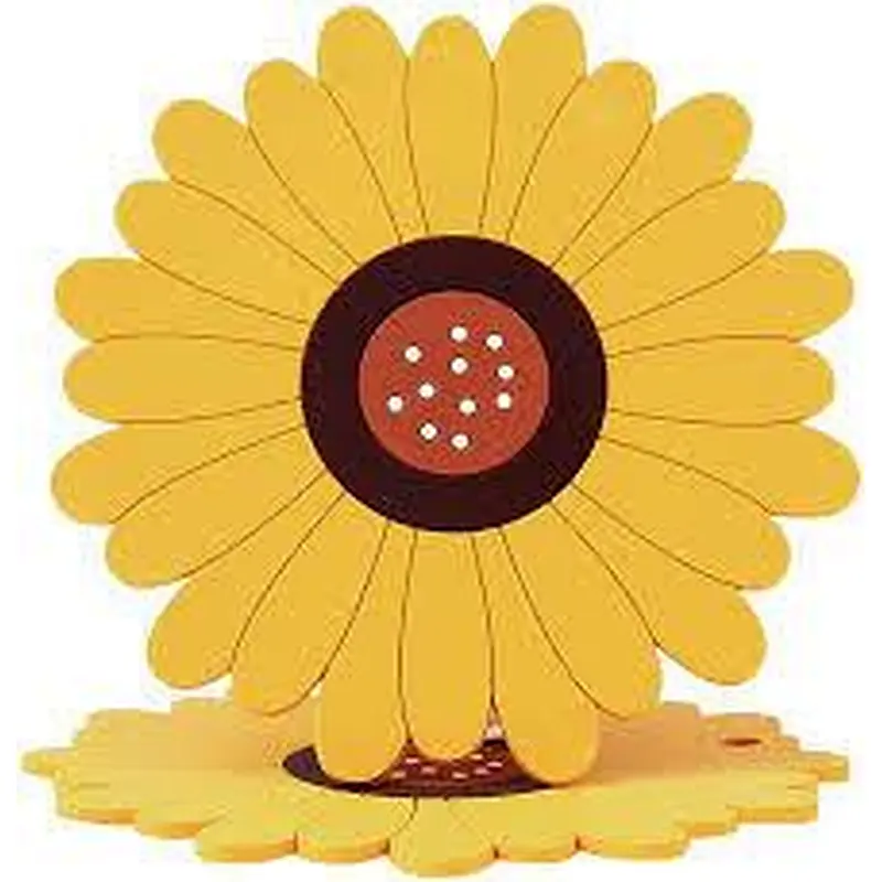 Placemat PVC Tableware Table Sunflower Coaster NonSlip Heat Insulation Pad Home Decor