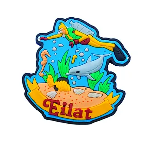 PVC souvenir Customized refrigerator magnet fridge magnet Customised