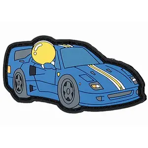 G-Force Race Car 2D/3D pvc Patches