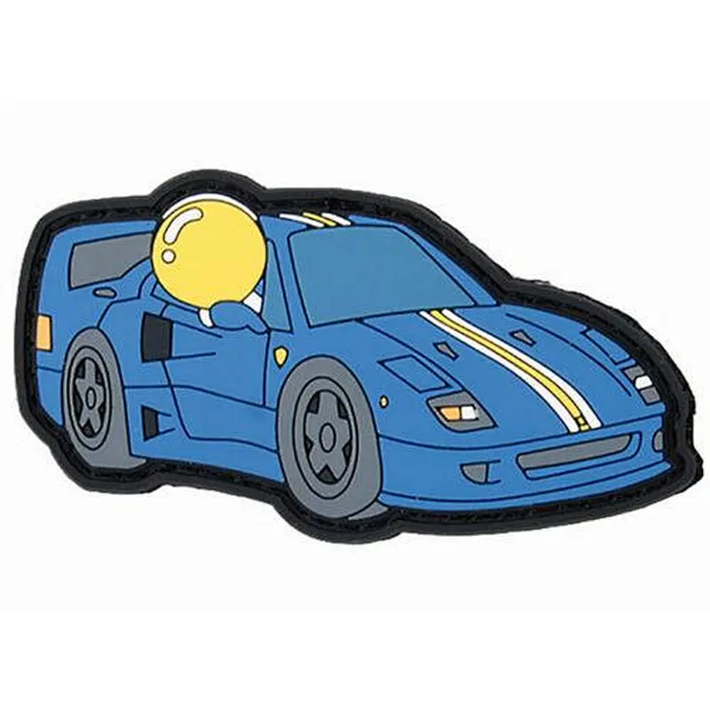 G-Force Race Car 2D/3D pvc Patches