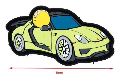 G-Force Race Car 2D/3D pvc Patches