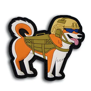 Tactical Dog Morale 2D/3D pvc Patches