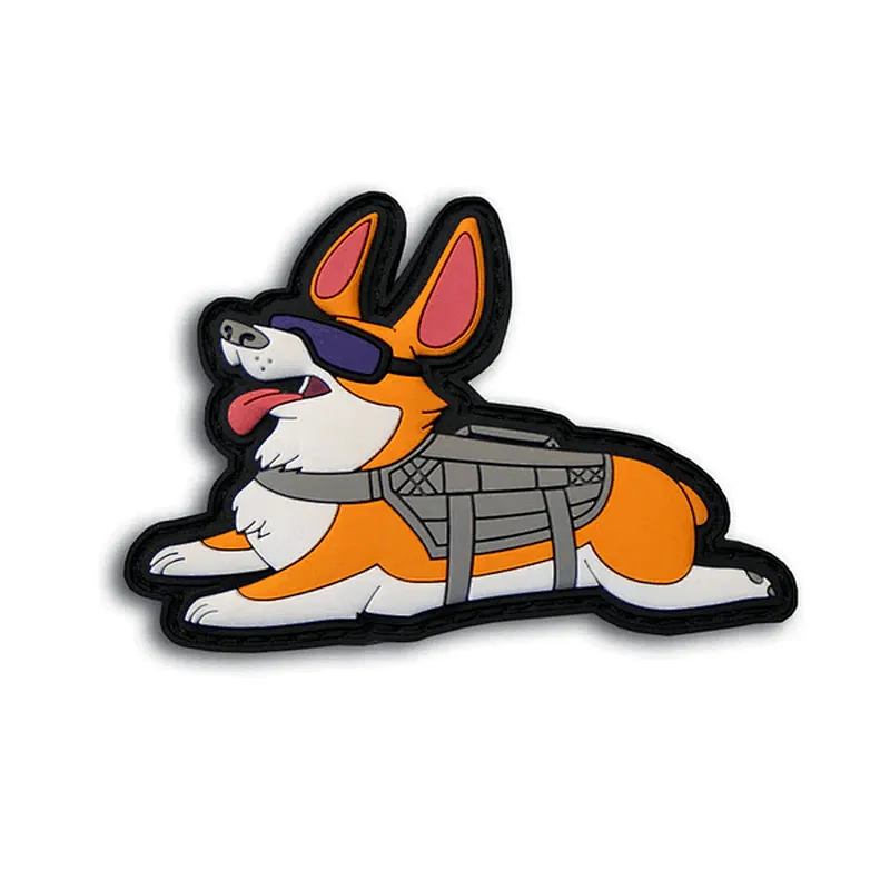 Tactical Dog Morale 2D/3D pvc Patches
