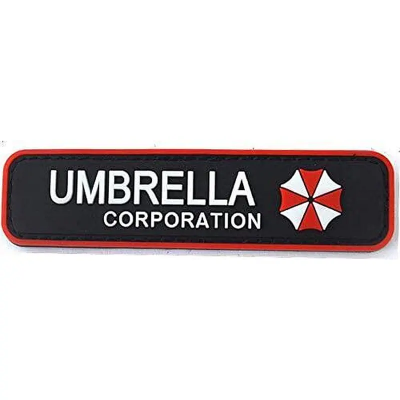Umbrella Corp Military Hook Tactics Morale PVC Patch