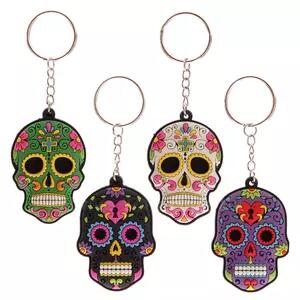 Skull Keyring Skull Keychain PVC Keychain Inspired Key