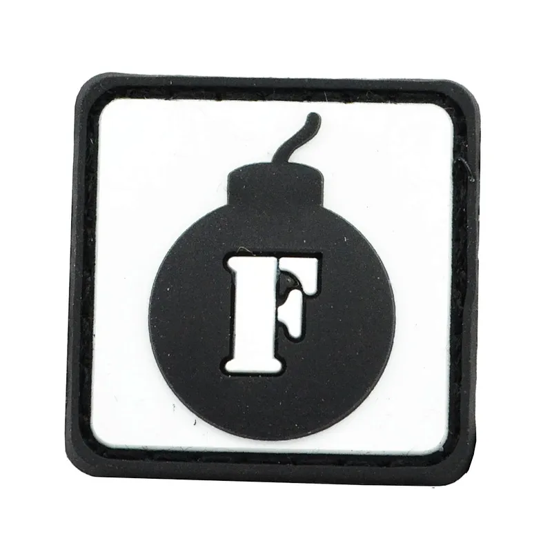 F Bomb 3D PVC GITD Ranger Eye Morale Patch