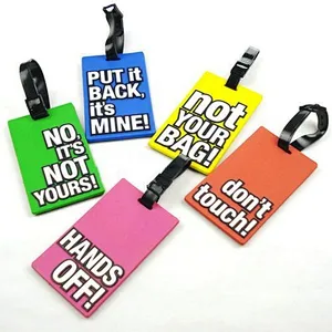 High Quality PVC luggage Tag for Promotional Production