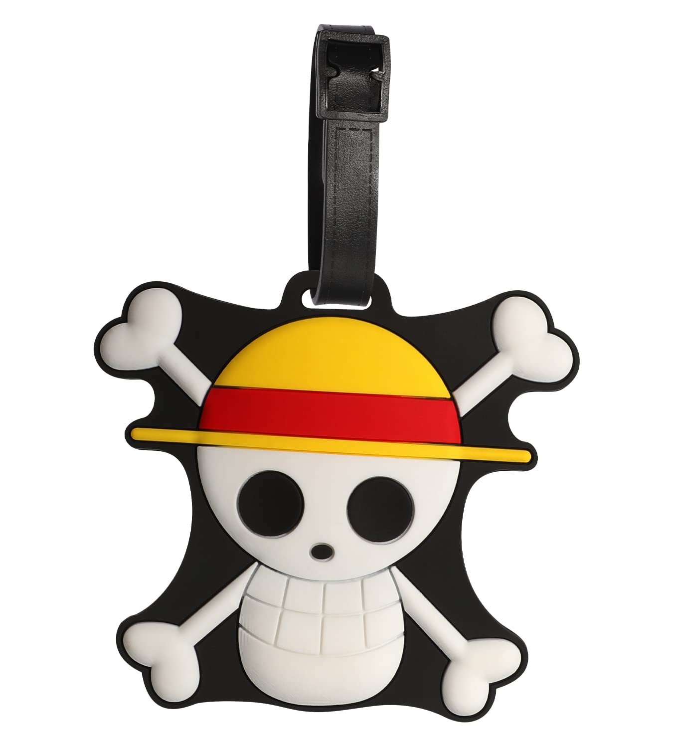 Cool Skull Luggage Tag Suitcase Travel Accessories PVC Plastic Creative Holder Baggage Boarding Tags