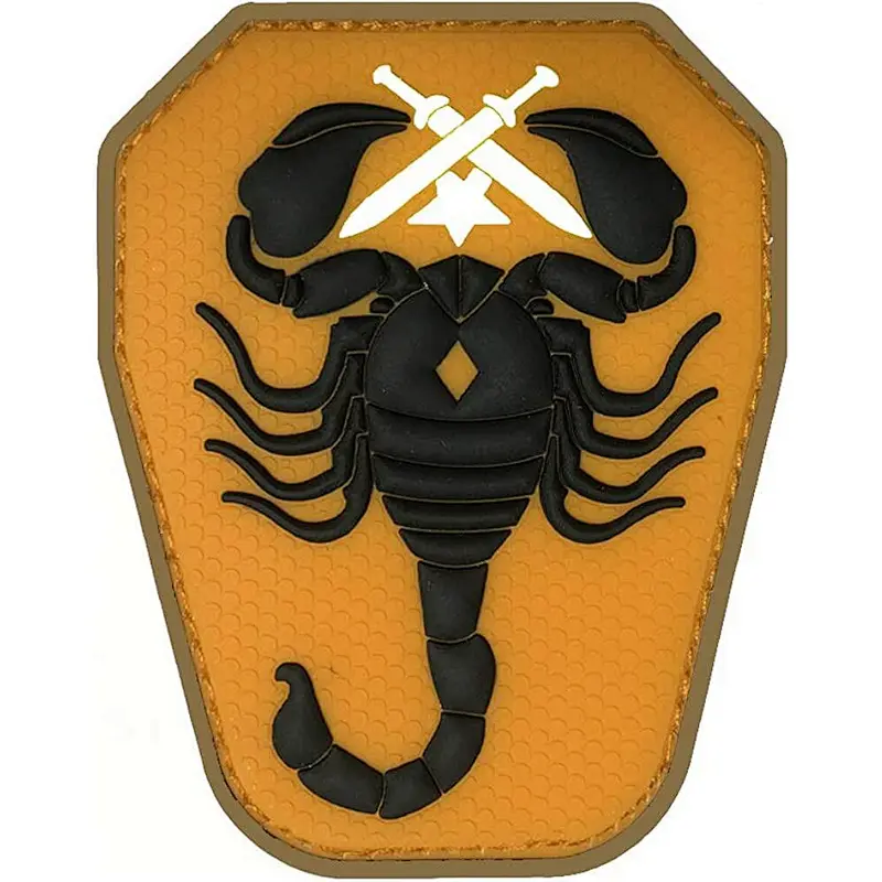 Scorpion Military Army Tactical Morale PVC Rubber Patches