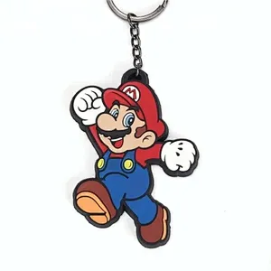 Super Mario PVC Key Chain Cartoon Key Chain