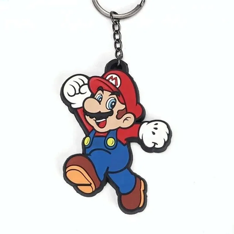 Super Mario PVC Key Chain Cartoon Key Chain