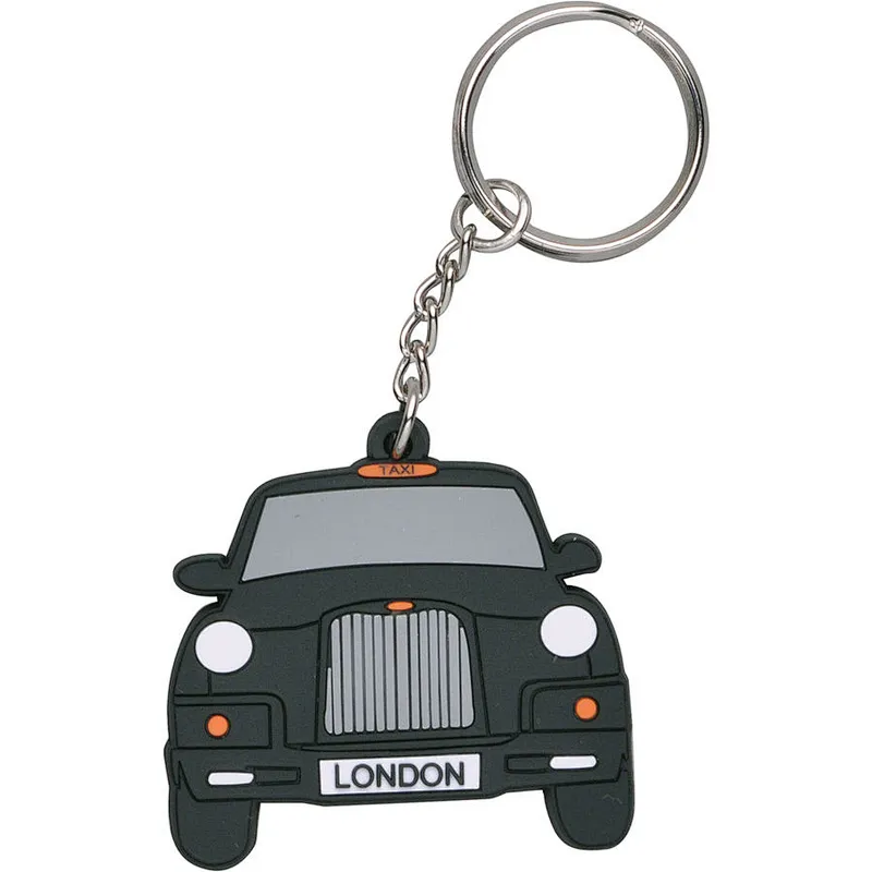 London taxi Promotional Soft PVC Keychain