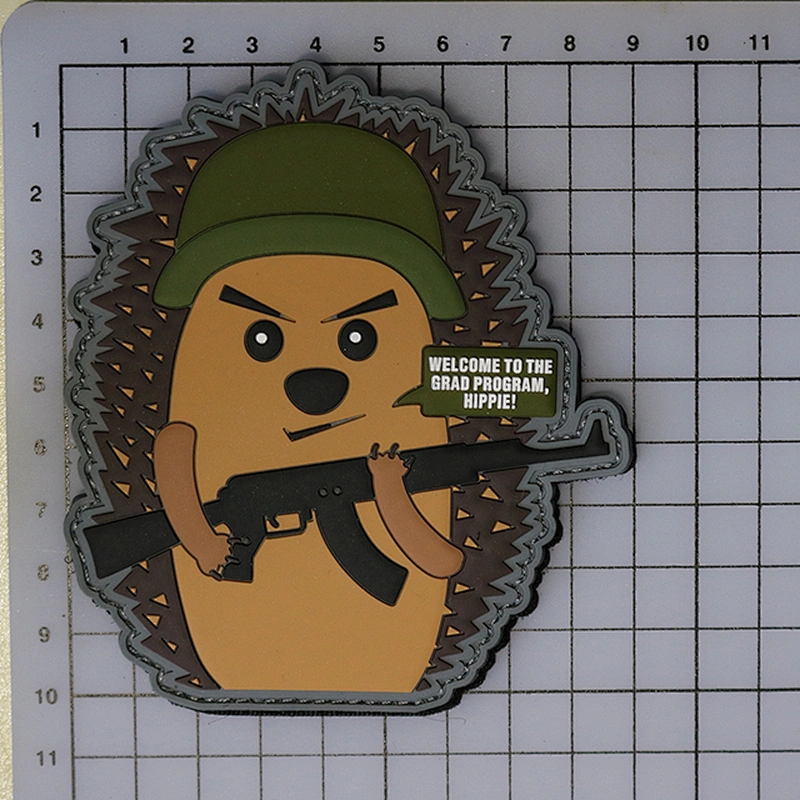 Tactical the hedgehog PVC Morale rubber Patch