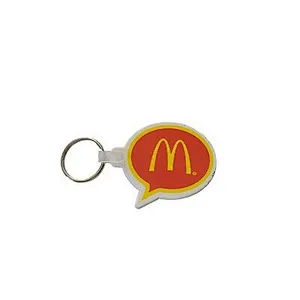 Vintage McDonalds Golden Arches Rubber Keychain