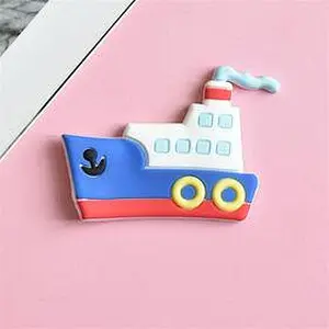 Eco-friendly High Quality Cute Tourist Souvenir Boat Shaped Soft Pvc Fridge Magnets