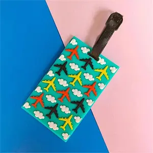 Plane Pattern Luggage Tag