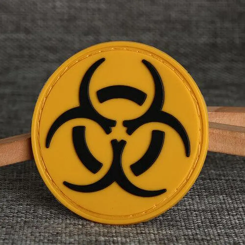 3D PVC Patch Biohazard Nuclear Radiation Warning Tactics