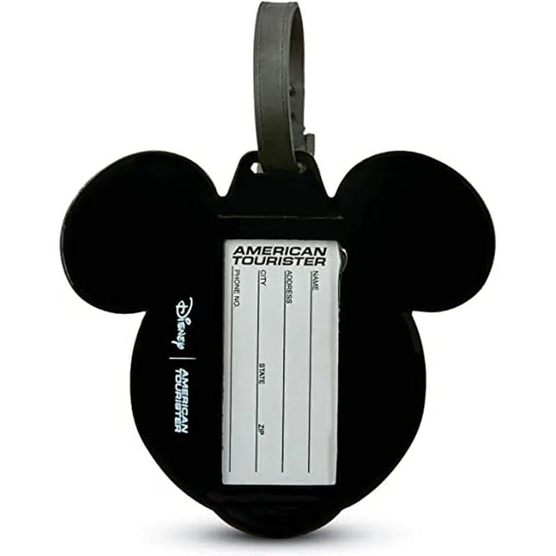 Cute Mickey Mouse & Minnie Mouse Silicone PVC Cartoon Travel Luggage Tag