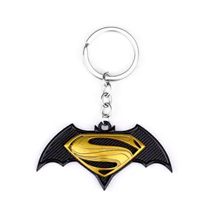 DC Comics Batman vs Superman Logo Soft PVC Keychain