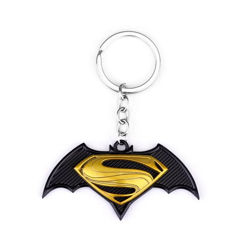 DC Comics Batman vs Superman Logo Soft PVC Keychain