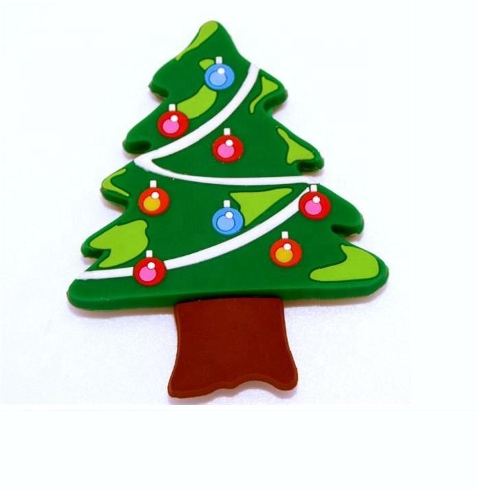 Custom Made Fridge Magnets Soft Rubber Christmas tree