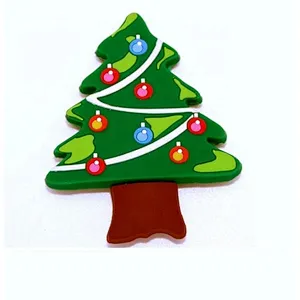 Custom Made Fridge Magnets Soft Rubber Christmas tree