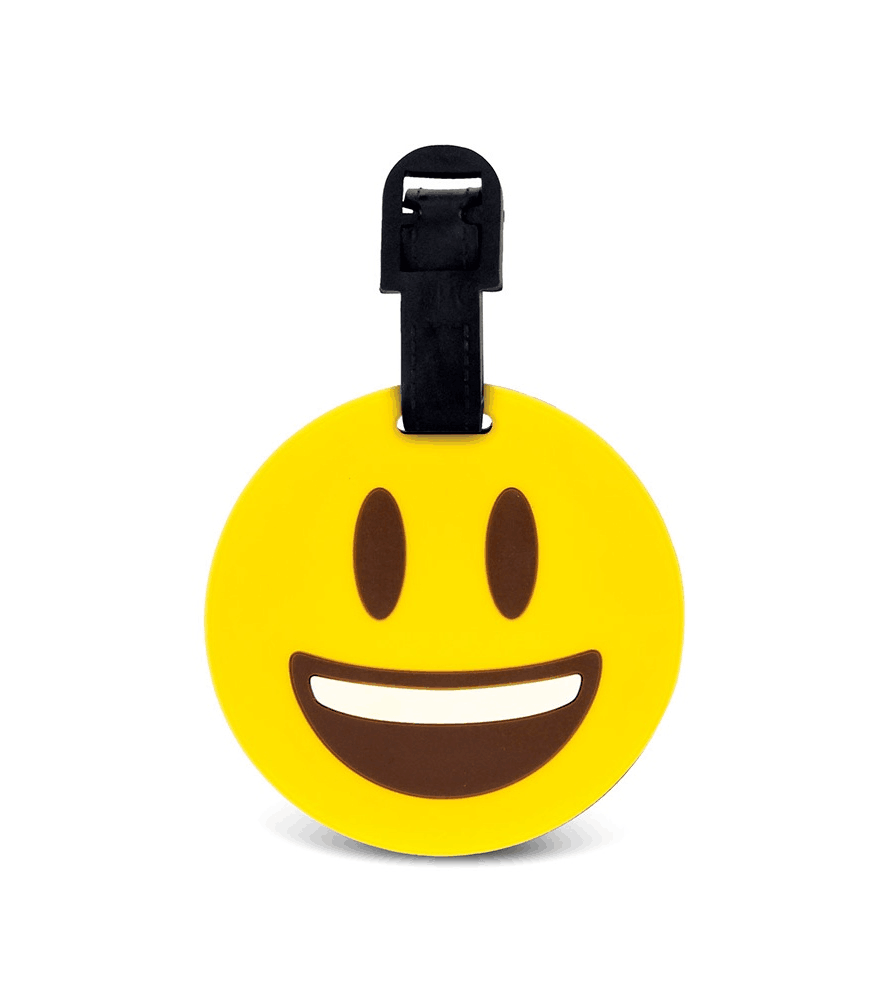Customizable Emoji Luggage Tags