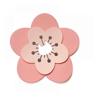 Sakura PVC Coaster Cherry Blossom Cup Coaster