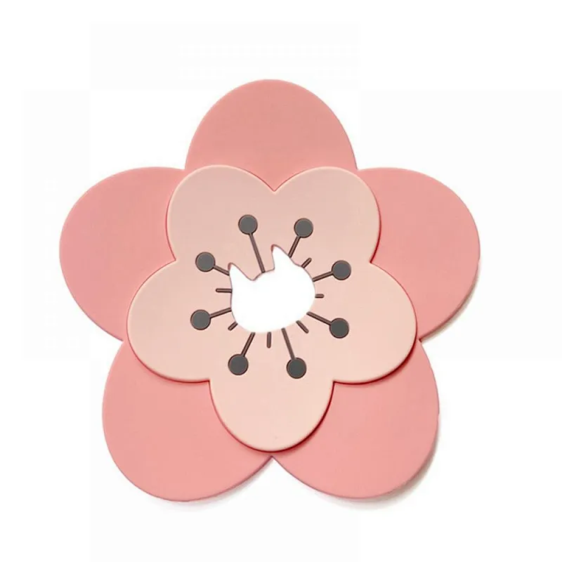 Sakura PVC Coaster Cherry Blossom Cup Coaster