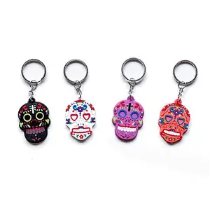 Skull Keyring Skull Keychain PVC Keychain Inspired Key
