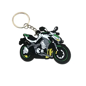 3D Motorcycle Accessories Motorcycle KeyChain Rubber Motorcycle Key Chain