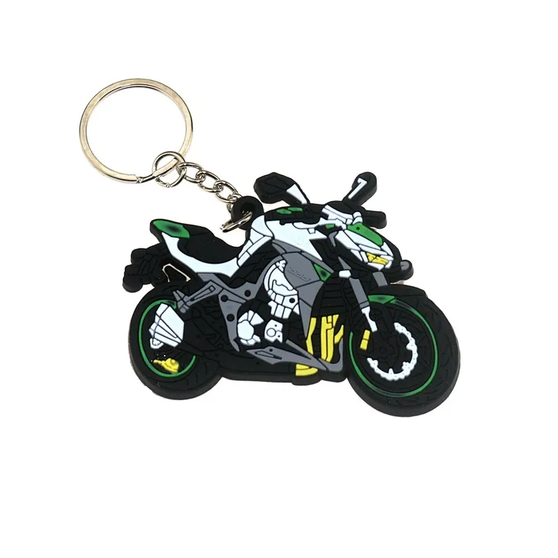 3D Motorcycle Accessories Motorcycle KeyChain Rubber Motorcycle Key Chain