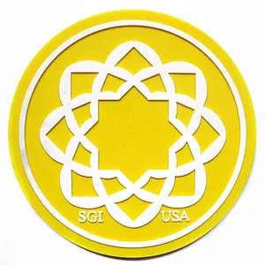 Custom Pvc Coaster Promotional Soft Rubber Cup Mat Embossed Beer Drink Coasters