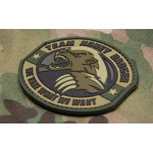 HONEY BADGER PVC MORALE PATCH
