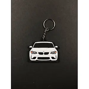 BMW E92 M3 PVC Rubber Keychain